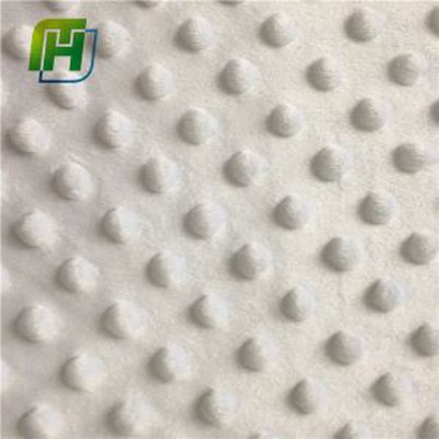 Krim Minky Dots Fabric Cuddle