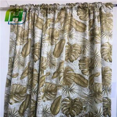 Percetakan beludru gorden