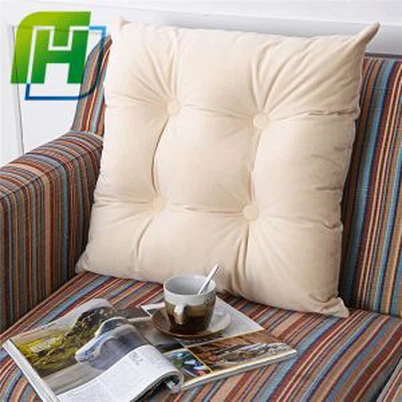Bantal Bangku Dekoratif Beludru Persegi