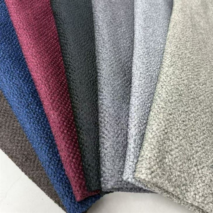 Jacquard Velvet Upholstery Fabric factory