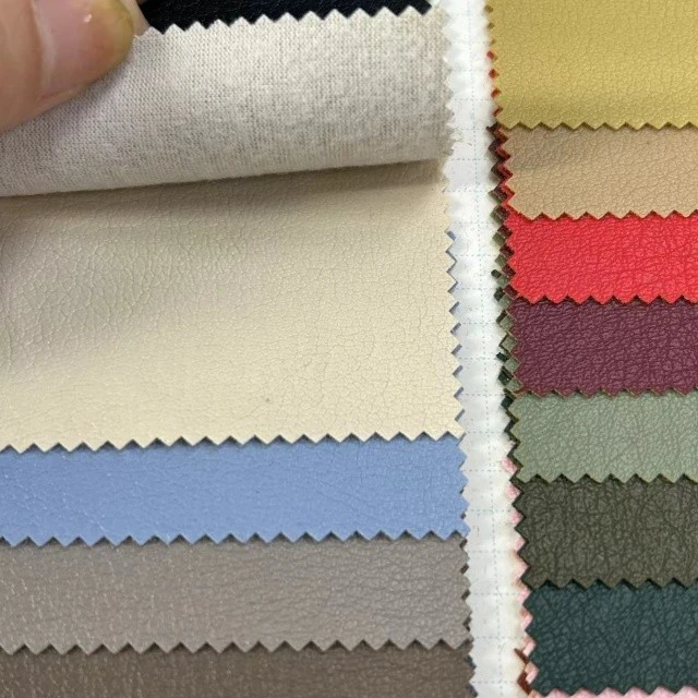 PVC PU Leather Fabric